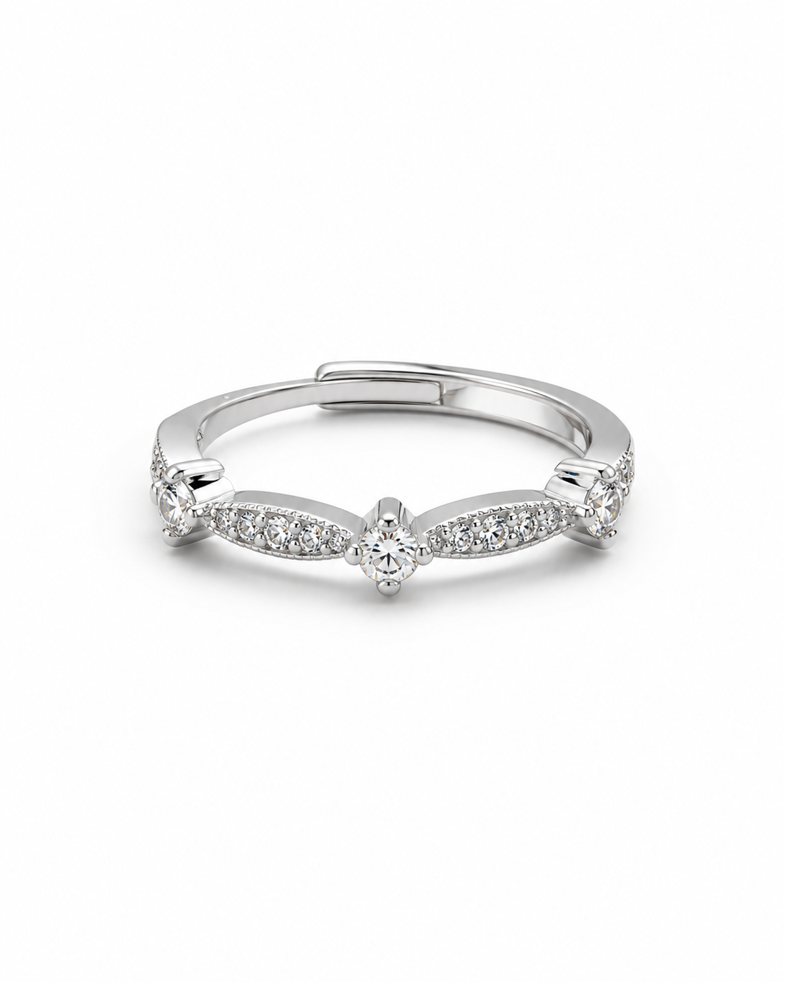 Elegant White Ring