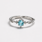 Elegant Snowflake Ring