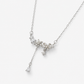 White Lace Chain Necklace