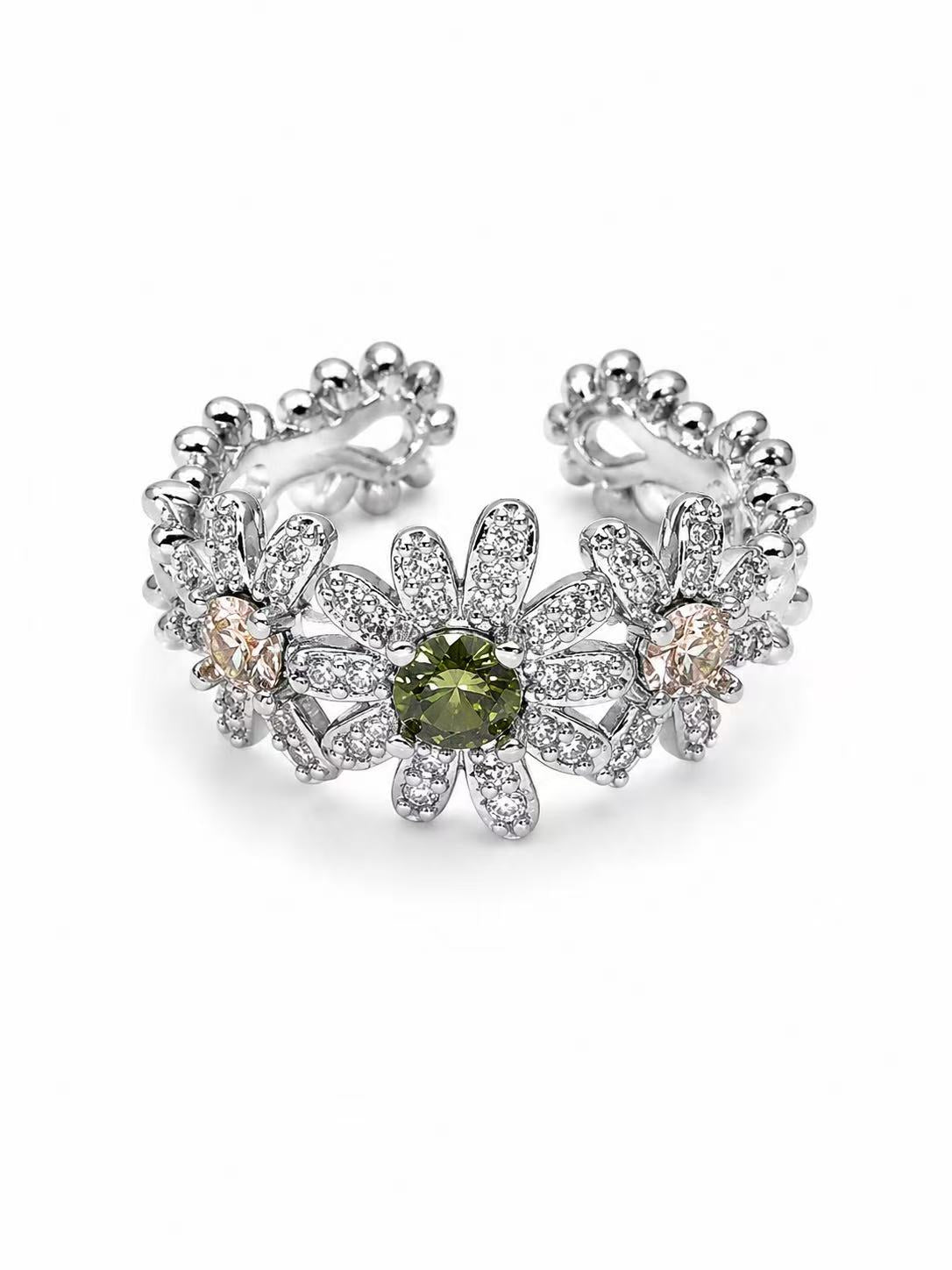 Romantic Zircon Ring