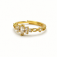 Gold-Tone Vintage Minimal Ring