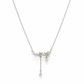 White Lace Chain Necklace