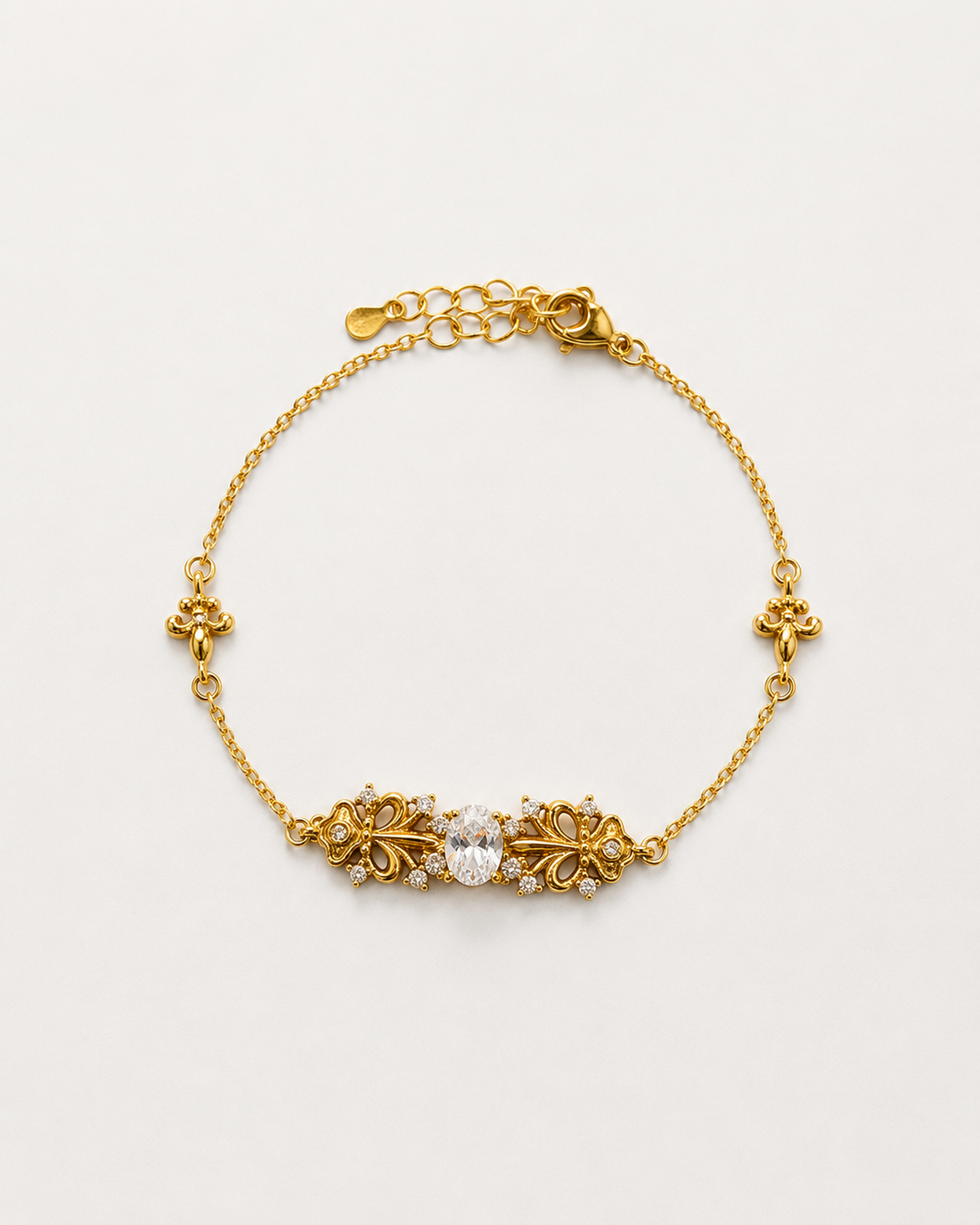 Gold-Tone Vintage Bracelet