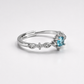 Elegant Snowflake Ring