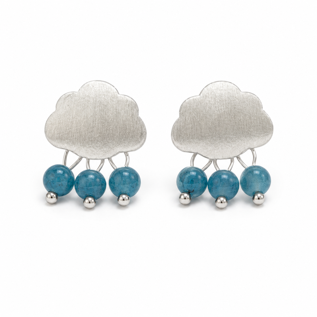 Elegant Blue Earrings