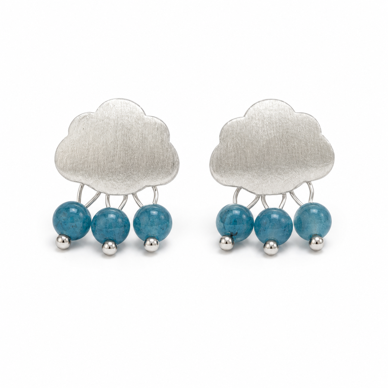 Elegant Blue Earrings