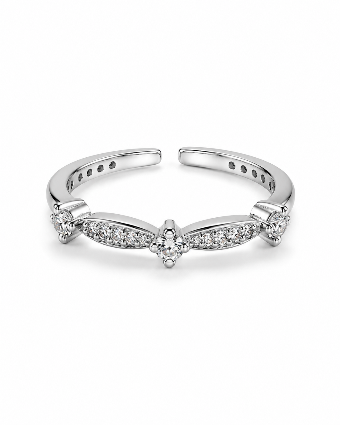 Elegant White Ring
