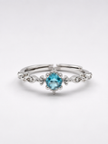 Elegant Snowflake Ring