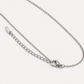 White Lace Chain Necklace
