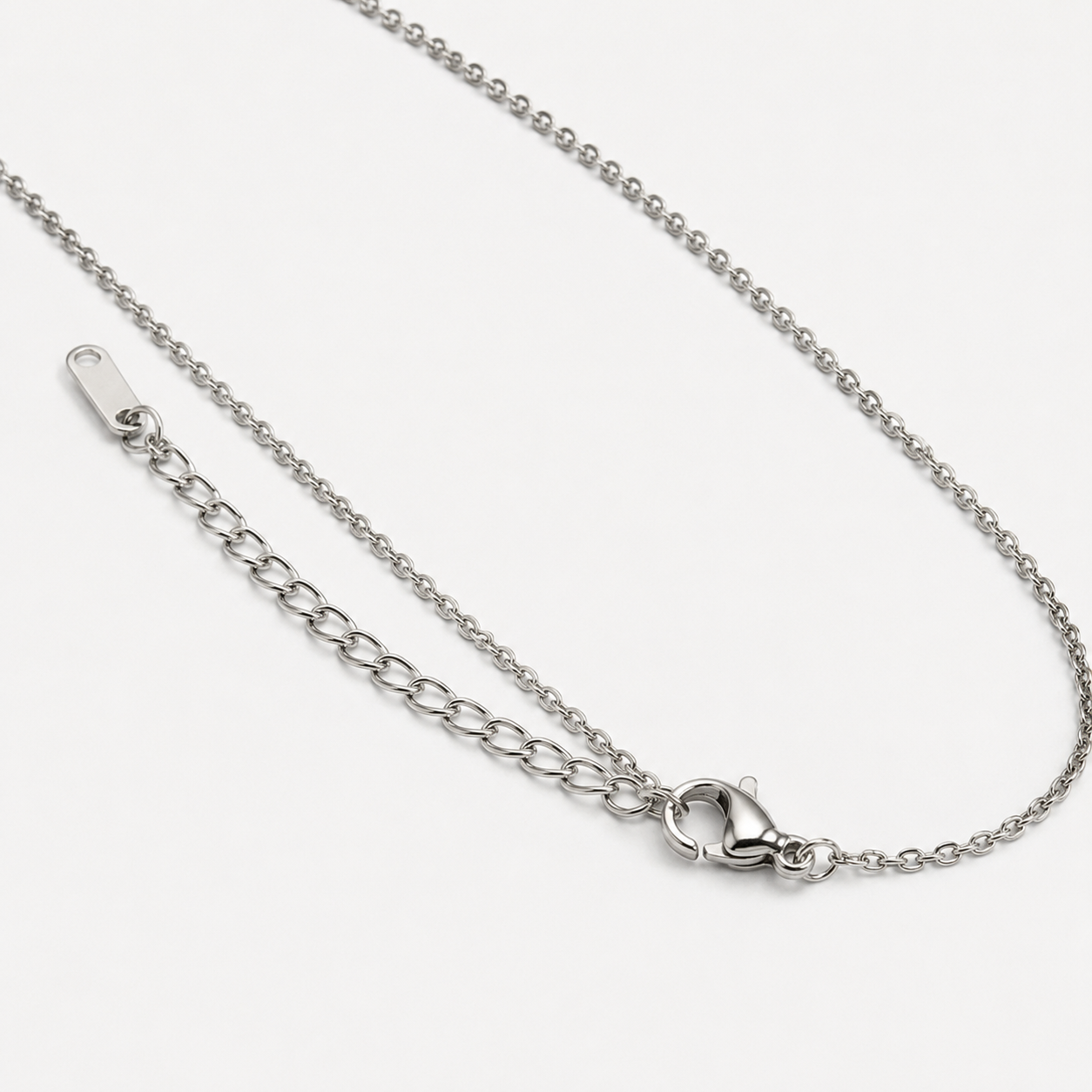 White Lace Chain Necklace