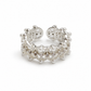 White Pearl Lace Ring