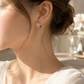 White Zircon Earrings