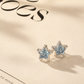 Glass Crystal Star Earrings