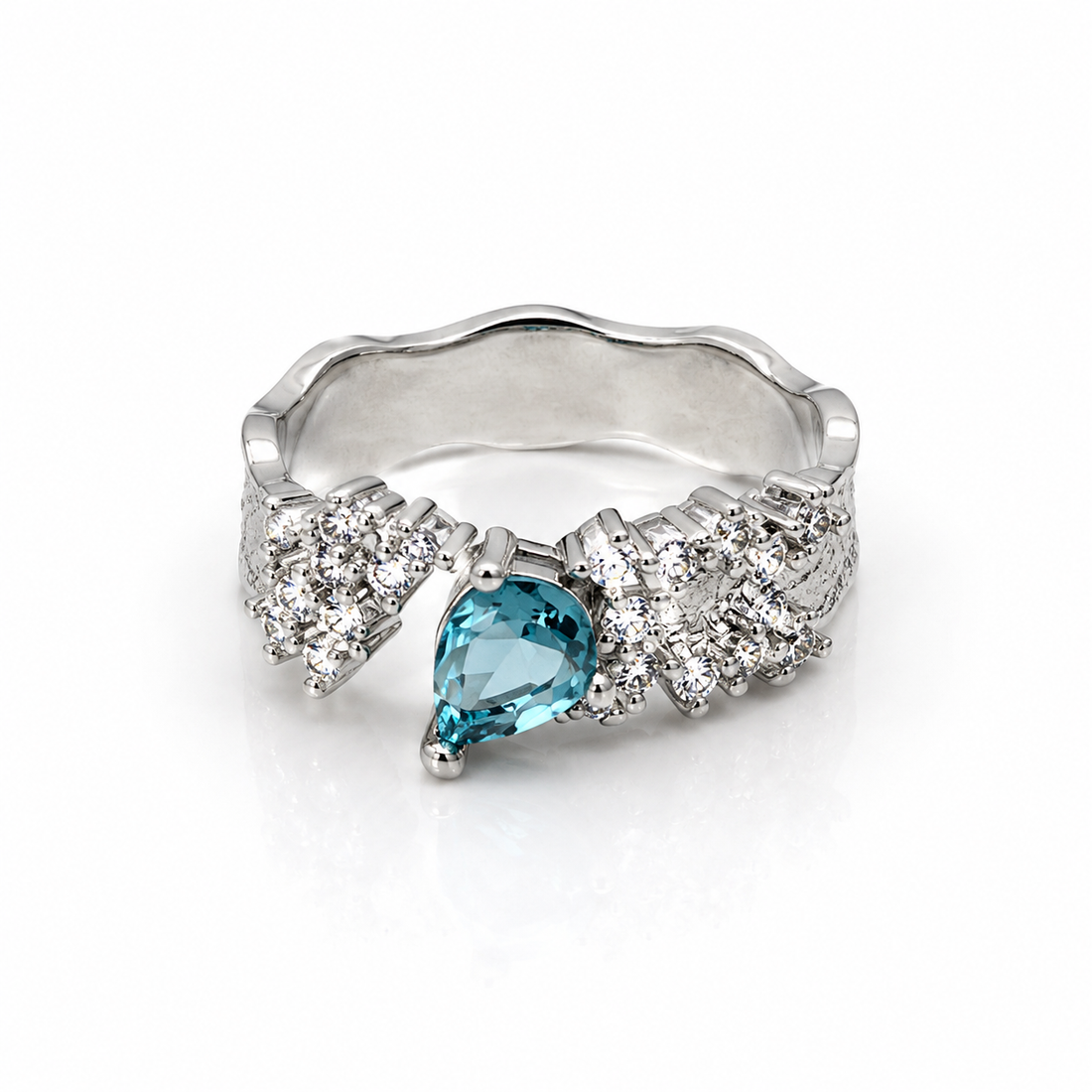 Elegant Blue Ring