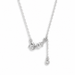 White Pearl Lace Necklace