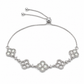 Four-Petal Flower Bracelet