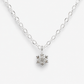 Elegant Snowflake Necklace