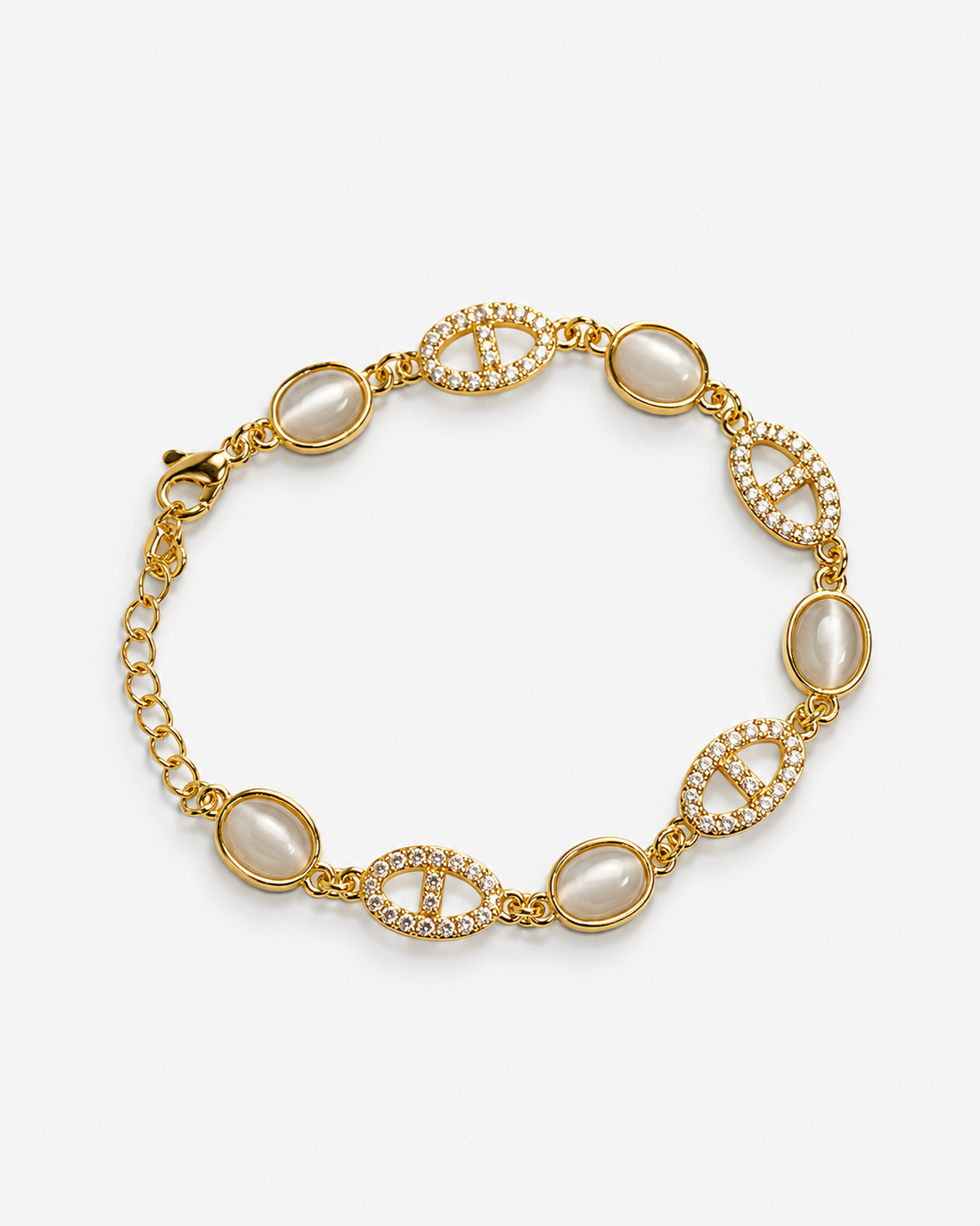 White Zircon Bracelet