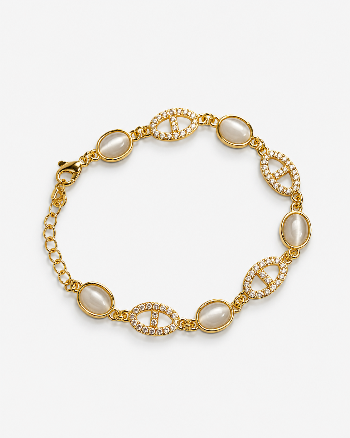 White Zircon Bracelet