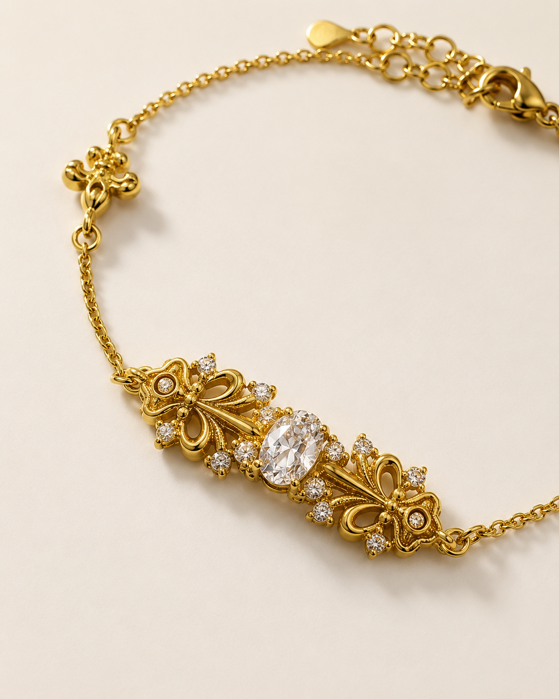 Gold-Tone Vintage Bracelet