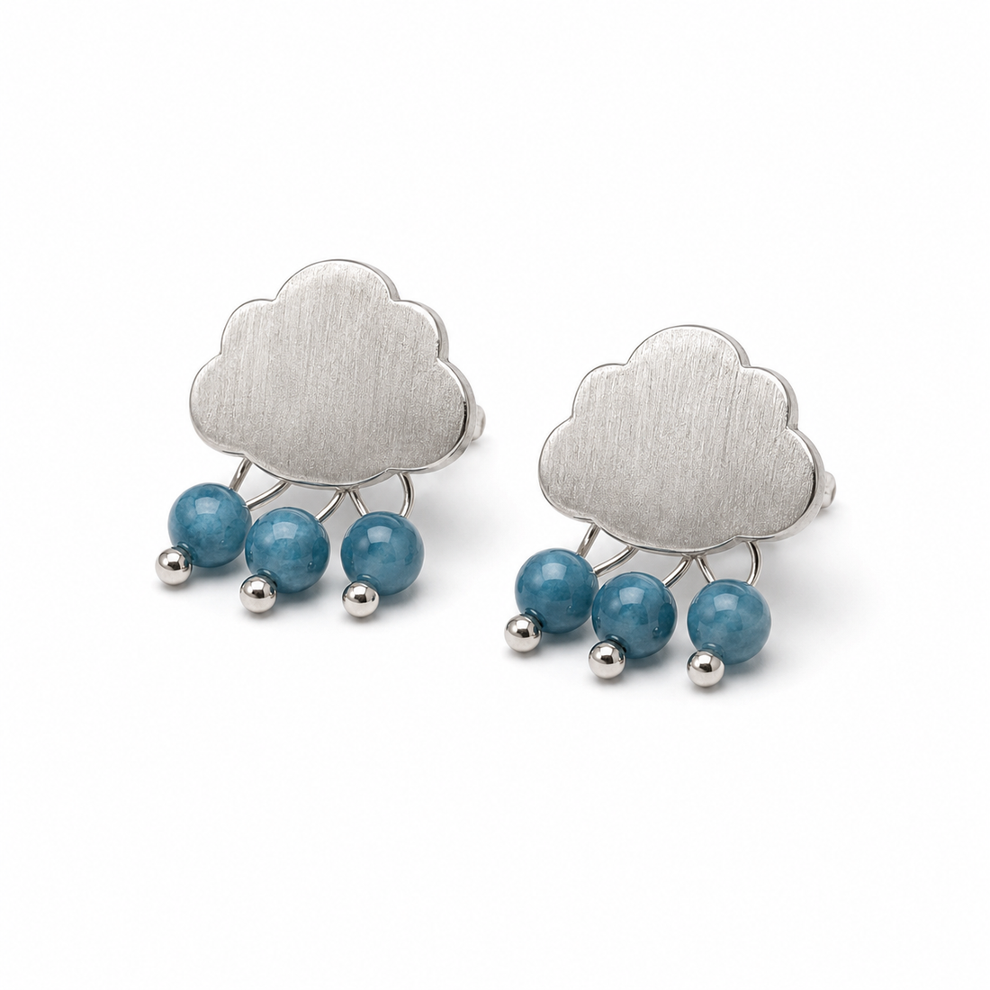 Elegant Blue Earrings