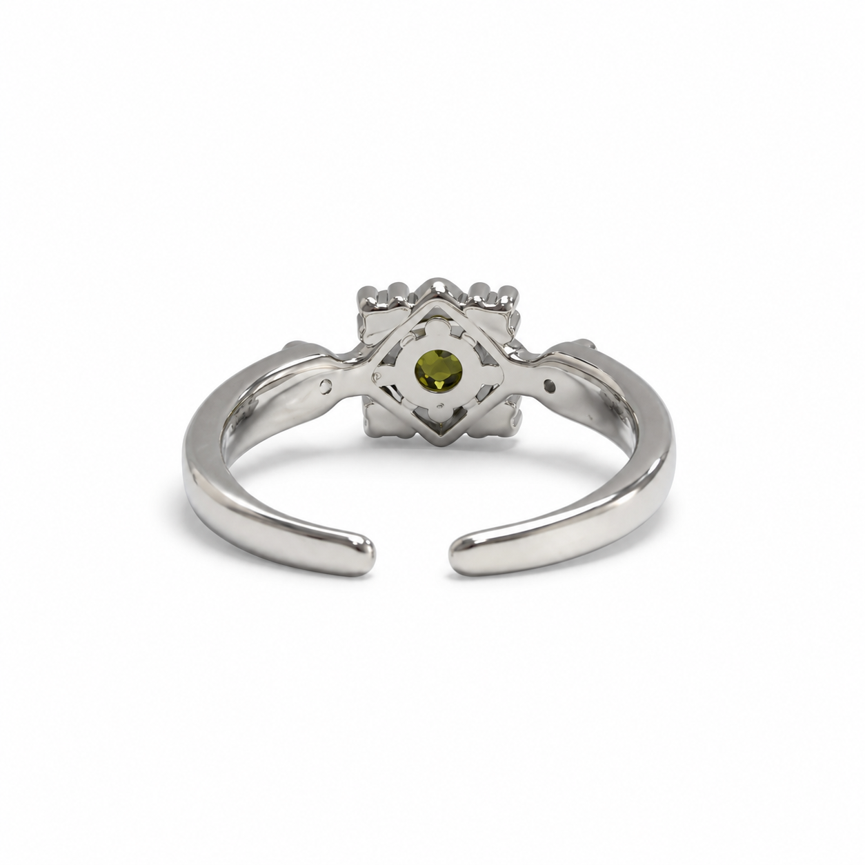 Green Zircon Ring