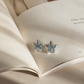 Glass Crystal Star Earrings
