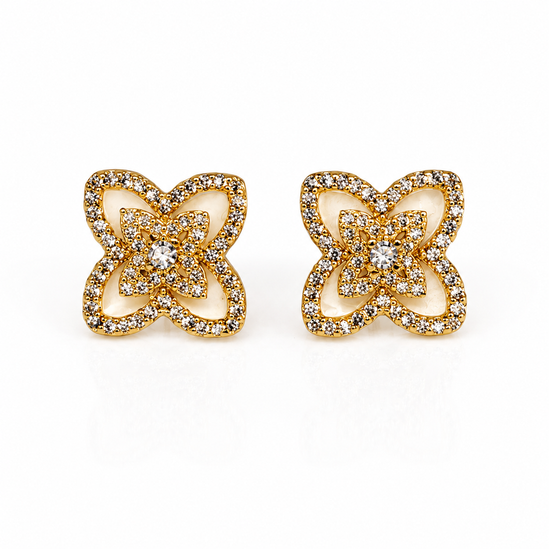 Romantic Clover Earrings