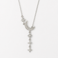 White Lace Chain Necklace