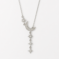White Lace Chain Necklace