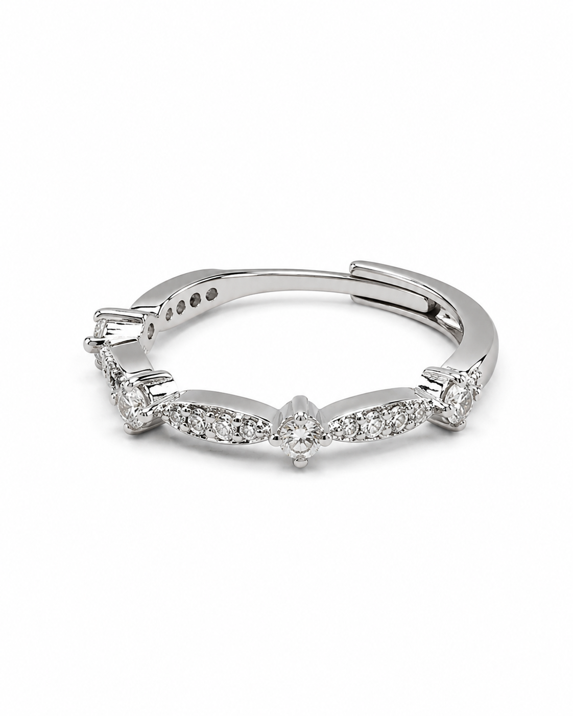Elegant White Ring
