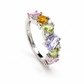 Delicate Elegant Silver-Tone Ring