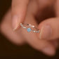 Elegant Snowflake Ring