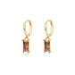 Minimalist Zircon Earrings