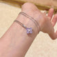 Taro Purple Clover Necklace