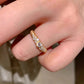 Gold-Tone Gypsophila Ring