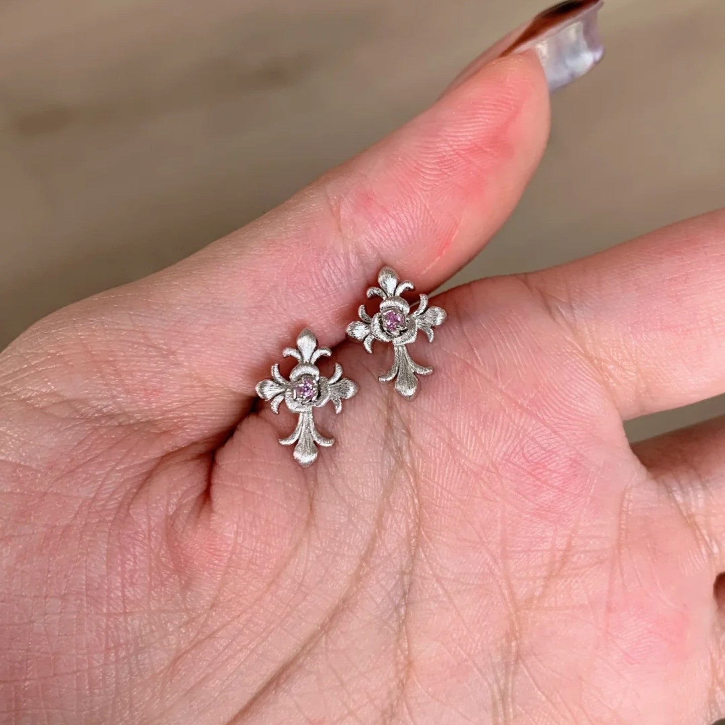 Cool Cross Earrings