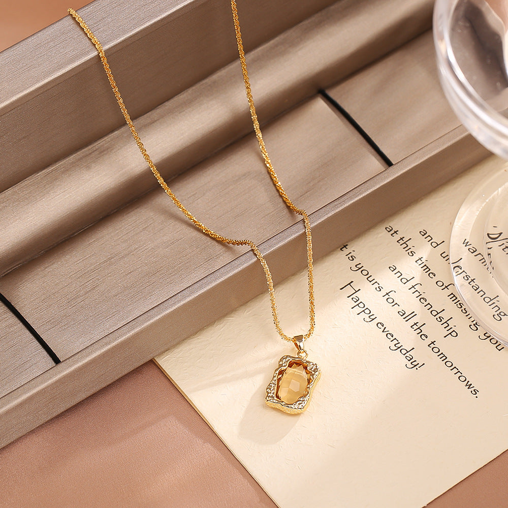 Vintage Geometric Necklace
