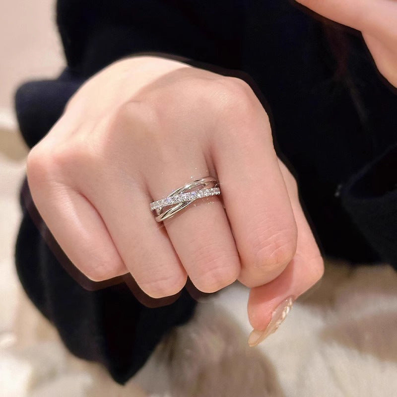 Sparkle Zircon Ring