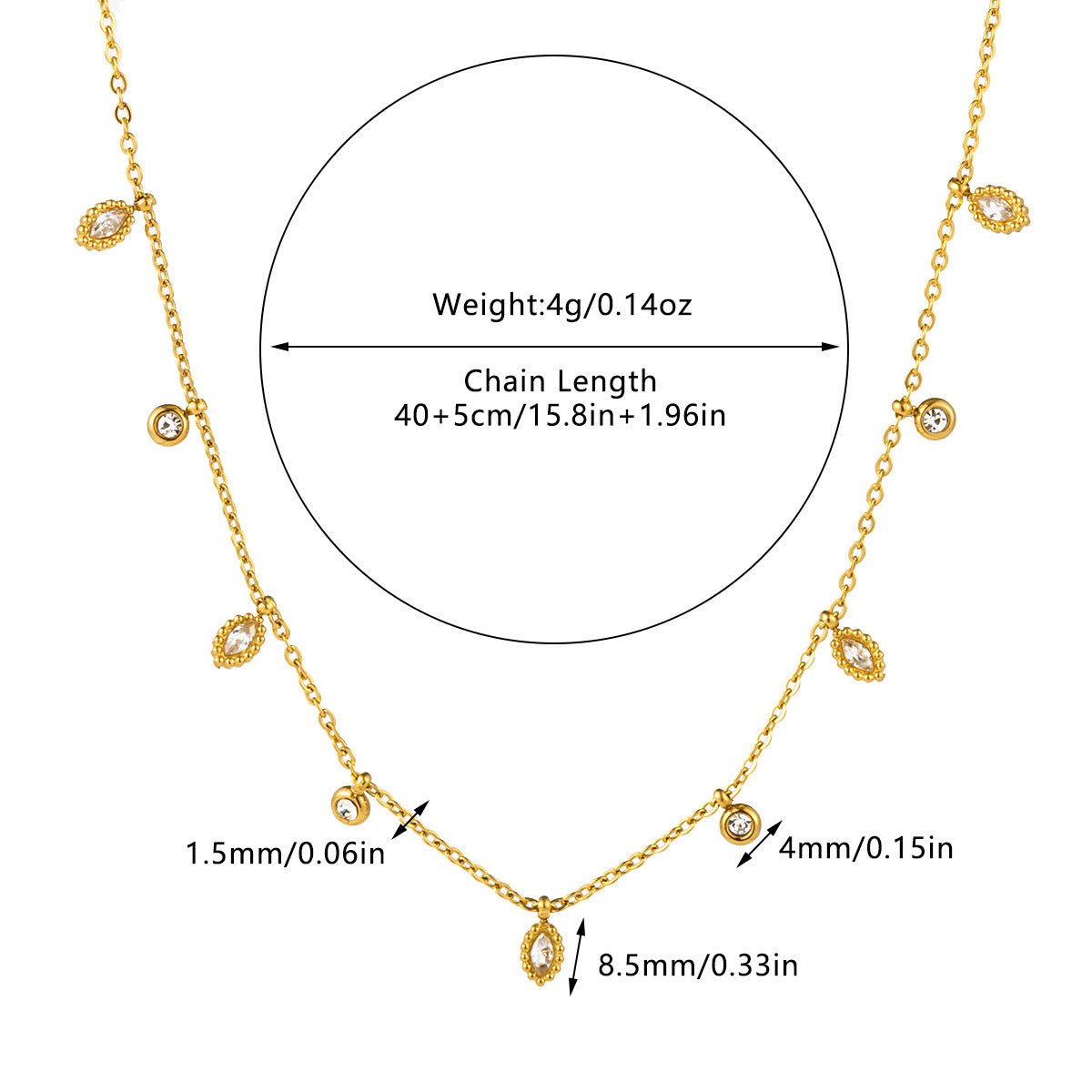 Romantic Round Necklace