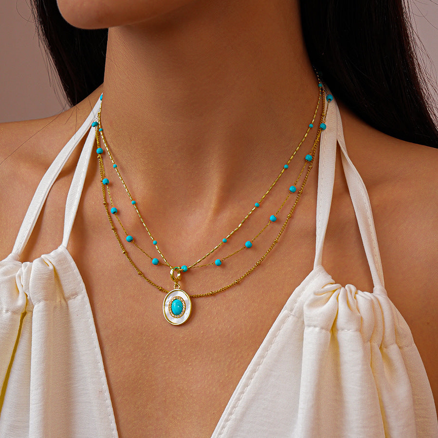 Vintage Zircon Necklace