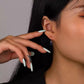 Minimalist Zircon Earrings