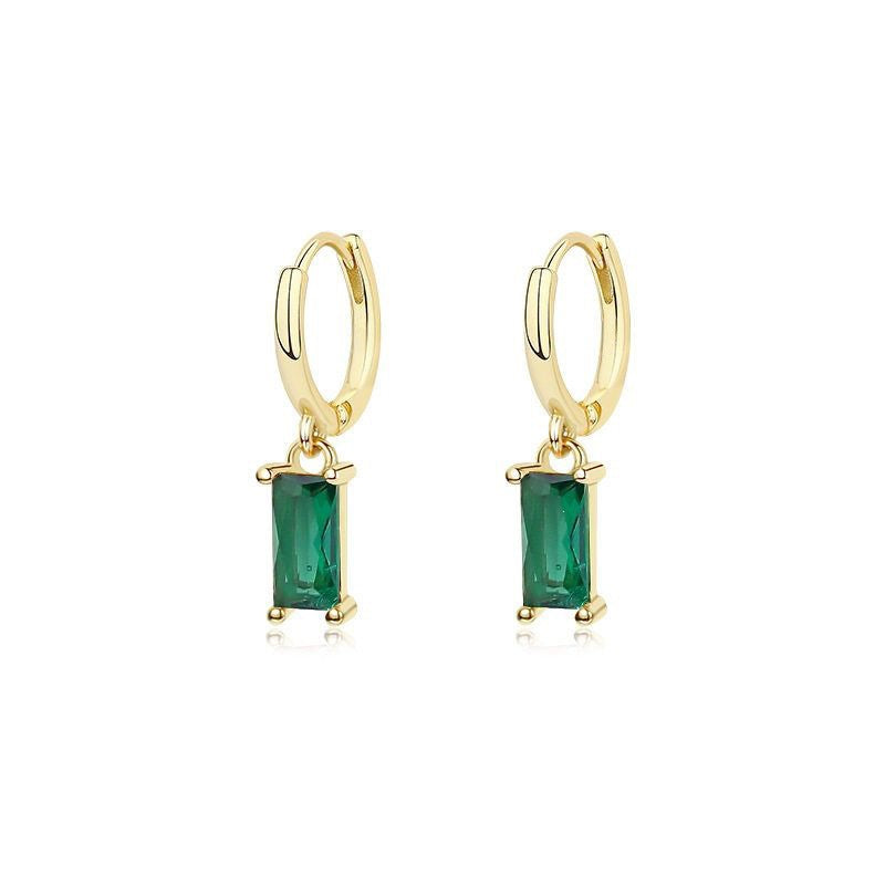 Minimalist Zircon Earrings