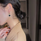 Elegant Zircon Earrings