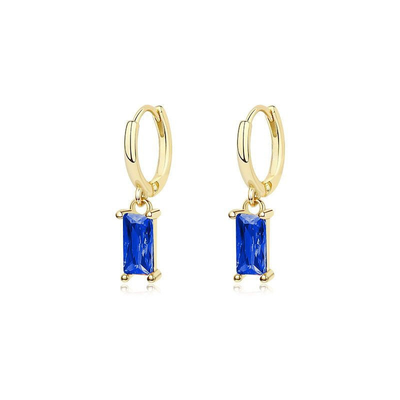 Minimalist Zircon Earrings
