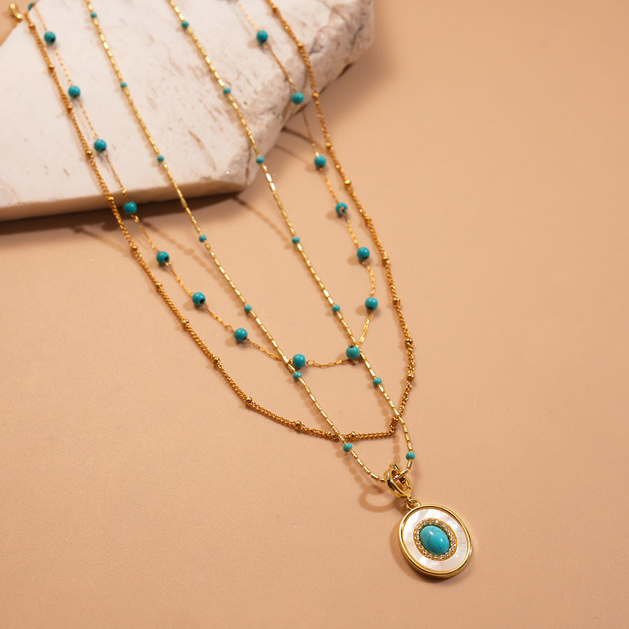 Vintage Zircon Necklace