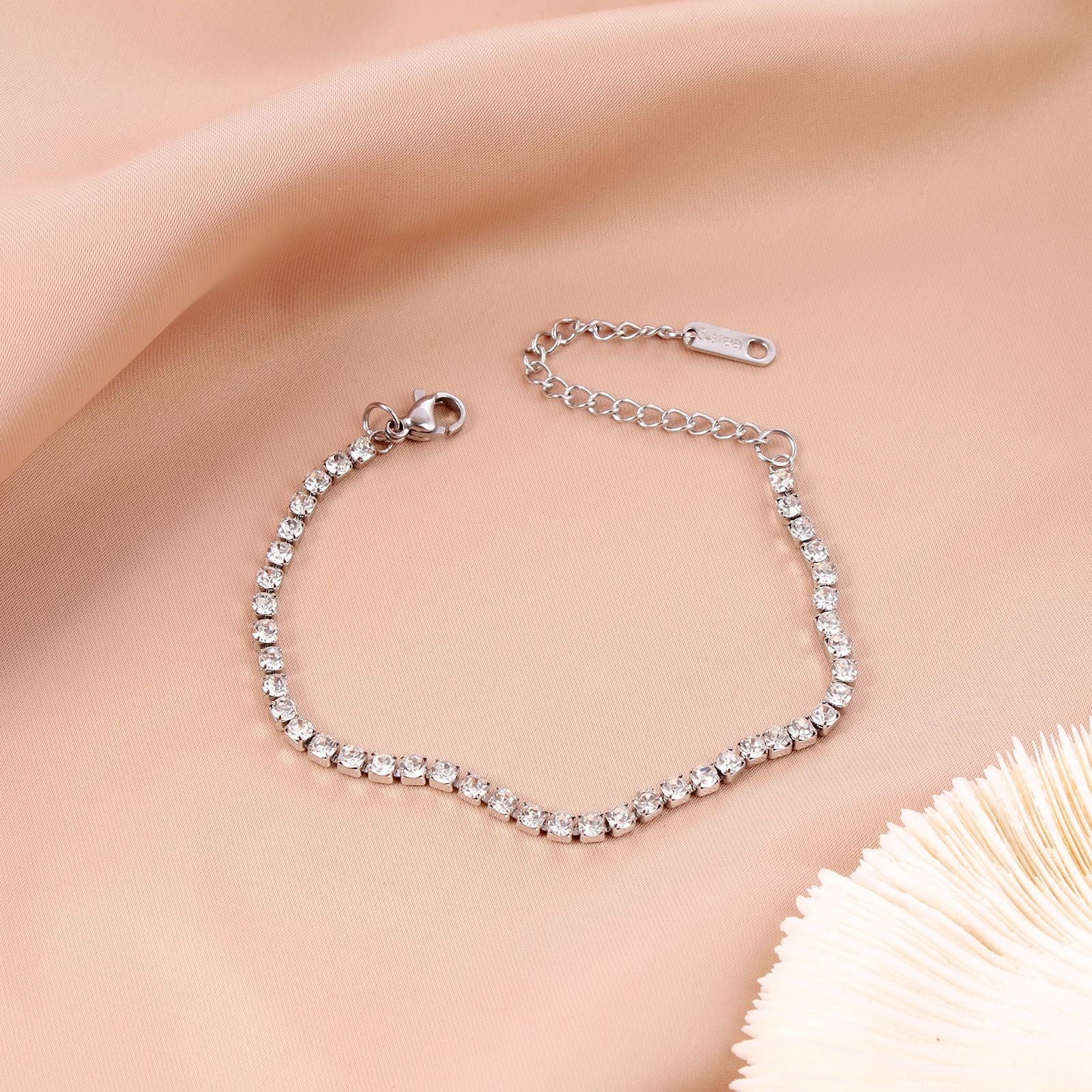 Elegant Zircon Bracelet