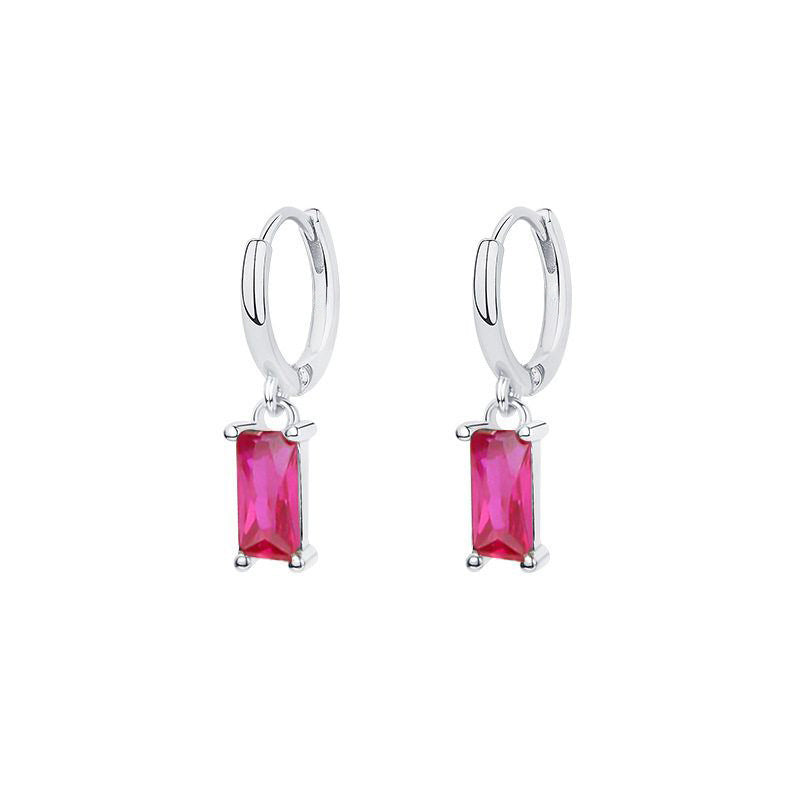 Minimalist Zircon Earrings