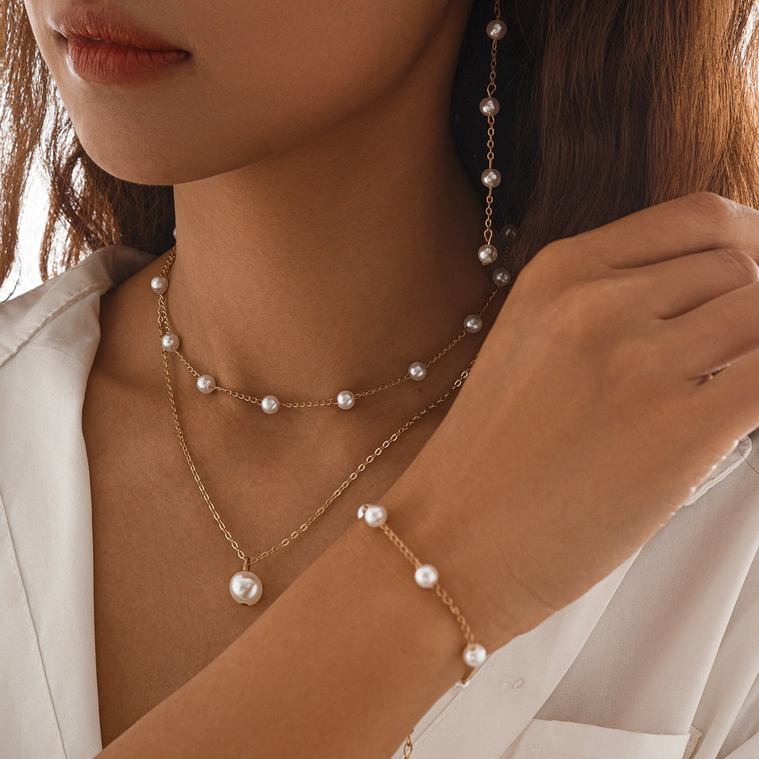 Elegant Pearl Set