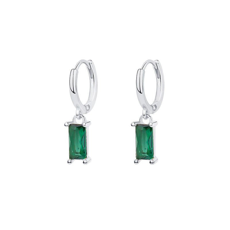 Minimalist Zircon Earrings
